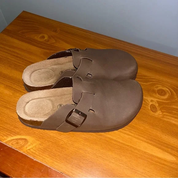 Women's Brown Slip-On Loafers - Picture 1 of 4